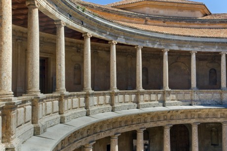 Palacio de Carlos V, Granada, Spain, April 2019