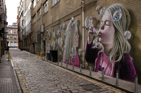 Renfield Lane, Glasgow, Scotland, October 2019 © Tom O'Connor 2019