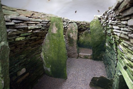 Unstan Chambered Cairn, Orkney, Scotland, July 2019