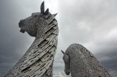 The Kelpies, Falkirk, Scotland, July 2019 © Tom O'Connor 2019
