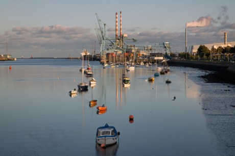 River Liffey, Dublin, Ireland, October 2019 © Tom O'Connor 2019