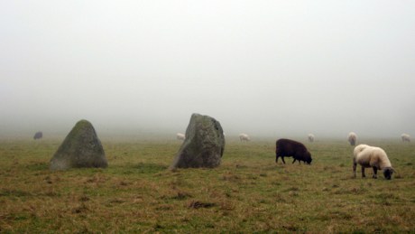 Boherboy Standing Stones, Dublin, Ireland, January 2020