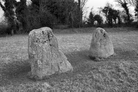 Boherboy Standing Stones, Dublin, Ireland 2020
