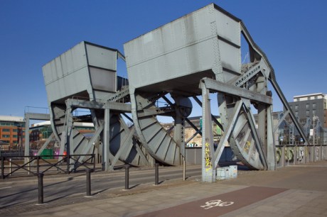 Scherzer Bridge, Dublin, Ireland, March 2020