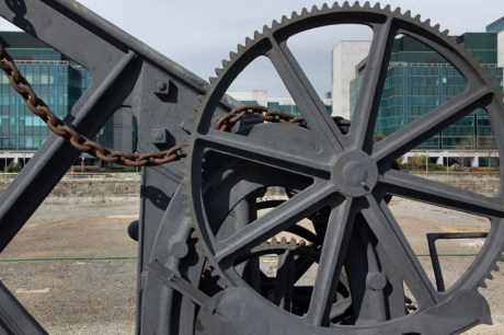 Georges Quay, Dublin, Ireland, March 2020