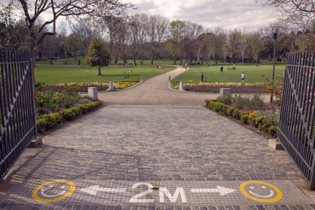 Merrion Square, Dublin, Ireland, April 2020 © Tom O’Connor 2020