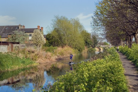 The Grand Canal, Dublin, Ireland, April 2020