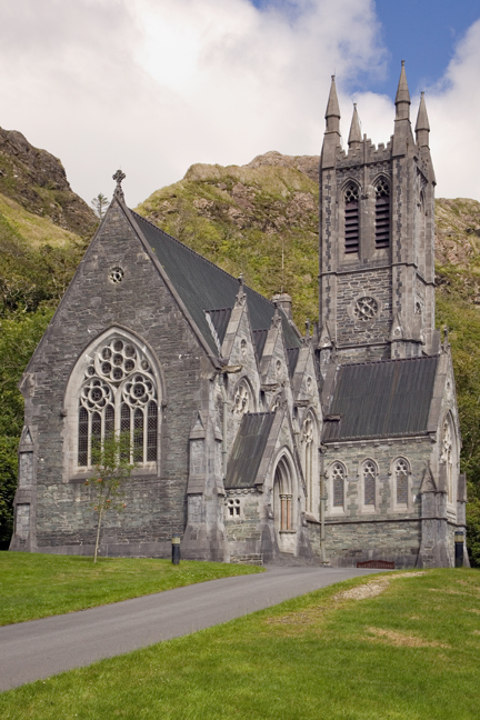 Kylemore Abbey, Galway, Ireland, June 2020