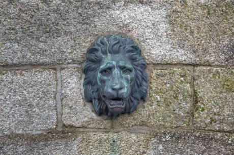 Rutland Fountain, Merrion Square West, Dublin, Ireland, February 2021