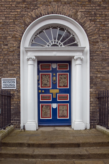 Merrion Square South, Dublin, Ireland, February 2021