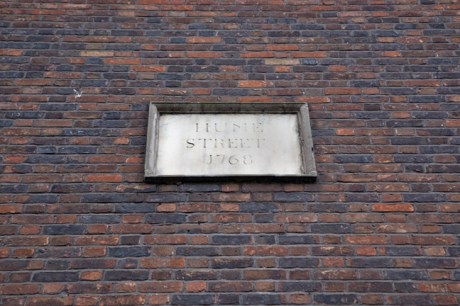 Hume Street, Dublin, Ireland, February 2021