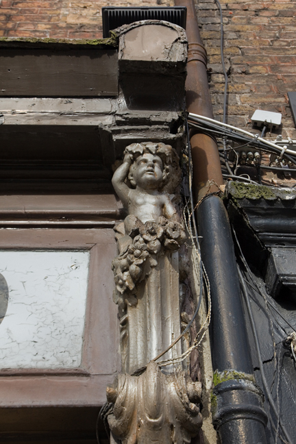 College Street, Dublin, Ireland, February 2021