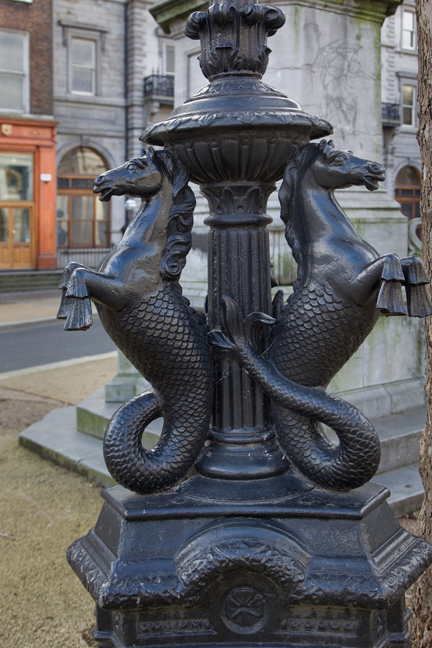 College Green, Dublin, Ireland, February 2021