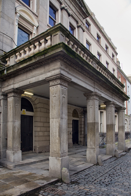 Foster Place, Dublin, Ireland, February 20211