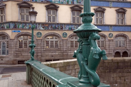 Grattan Bridge, Dublin, Ireland, February 2021