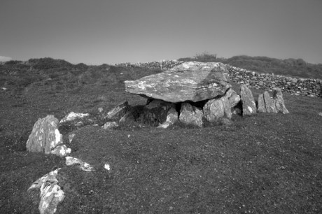 Cleggan Court Tomb, Galway, Ireland, 2021