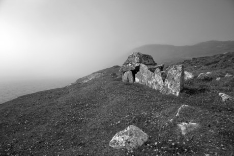 Cleggan Court Tomb, Galway, Ireland, 2021
