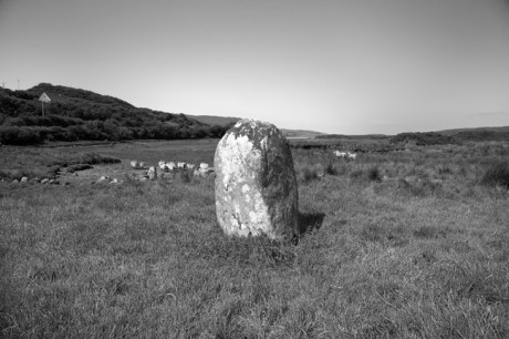 Letterdeen Standing Stone, Galway, Ireland, 2021