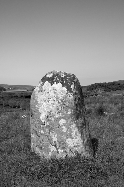 Letterdeen Standing Stone, Galway, Ireland, 2021