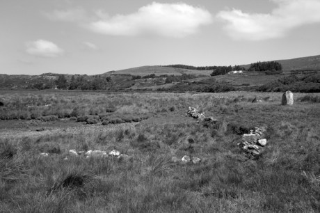 Letterdeen Standing Stone, Galway, Ireland, 2021