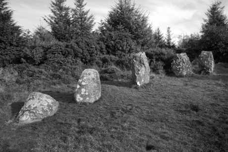 Shantemon Stone Row, Cavan, Ireland, 2021