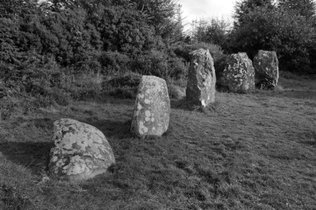 Shantemon Stone Row, Cavan, Ireland, 2021