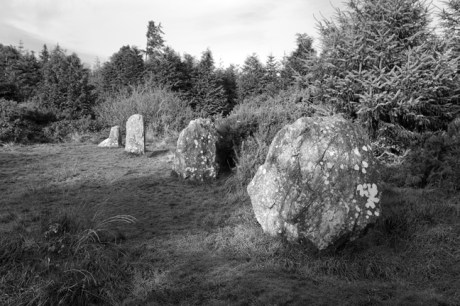 Shantemon Stone Row, Cavan, Ireland, 2021