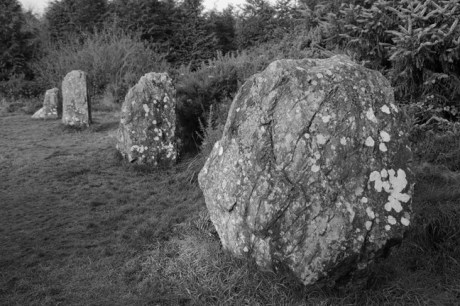 Shantemon Stone Row, Cavan, Ireland, 2021