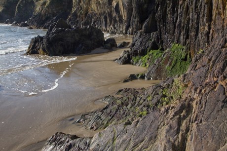 Stradbally Cove, Waterford, Ireland, February 2022