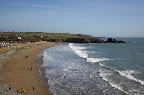 Bunmahon Beach, Waterford, Ireland, February 2022