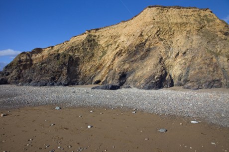 Kilfarrasy Beach, Waterford, Ireland, February 2022