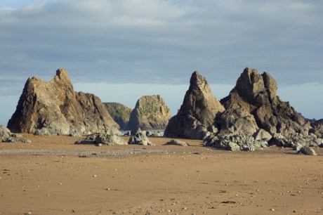 Kilfarrasy Beach, Waterford, Ireland, February 2022