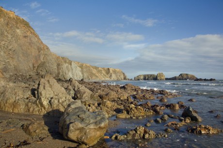 Kilfarrasy Beach, Waterford, Ireland, February 2022