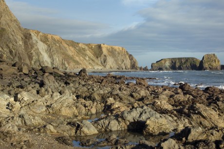 Kilfarrasy Beach, Waterford, Ireland, February 2022