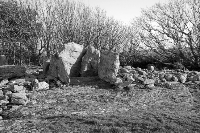 Trefignath Burial Chamber, Holyhead, Wales, 2022