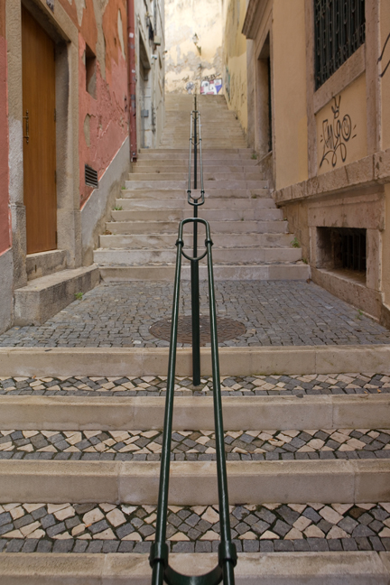 Beco de Sao Luis da Pena, Lisbon, Portugal, 2022