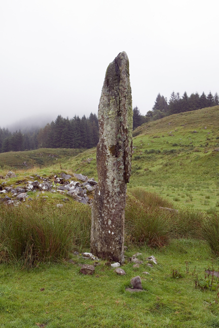 Kintraw Standing Stone, Loch Craignish, Argyll, Scotland, 2022