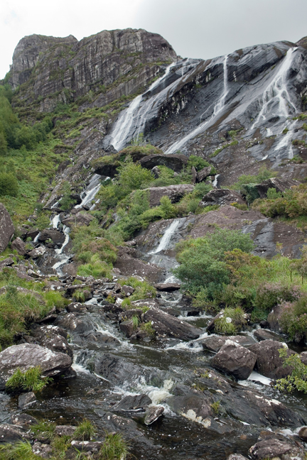 Gleninchaquin Waterfall, Co. Kerry, Ireland 2023