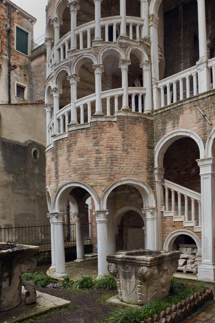 Scala Contarini del Bovolo, Venice, Italy, 2024