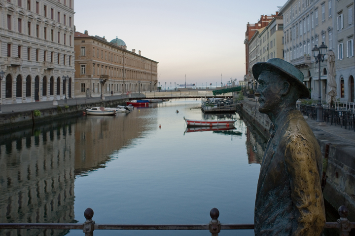Canal Grande, Trieste, Italy, 2024