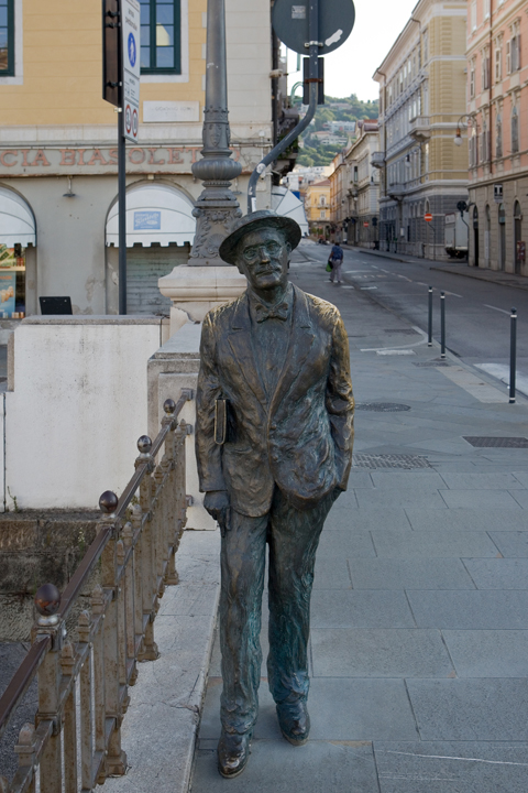 James Joyce, Via Roma, Trieste, Italy, 2024