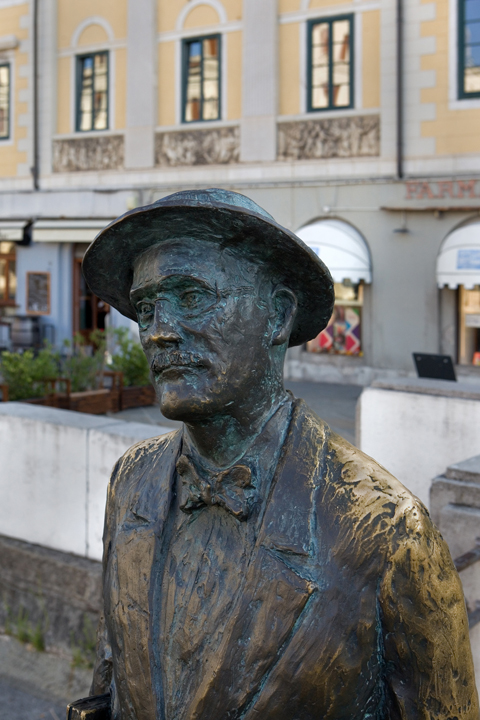 James Joyce, Via Roma, Trieste, Italy, 2024