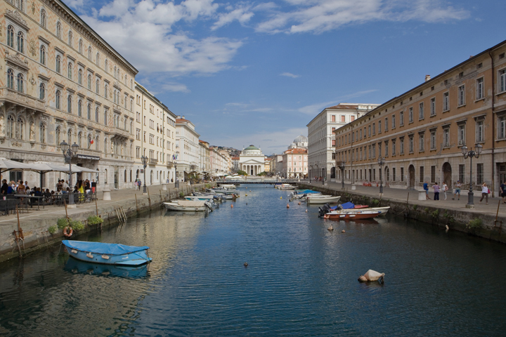 Canal Grande, Trieste, Italy, 2024
