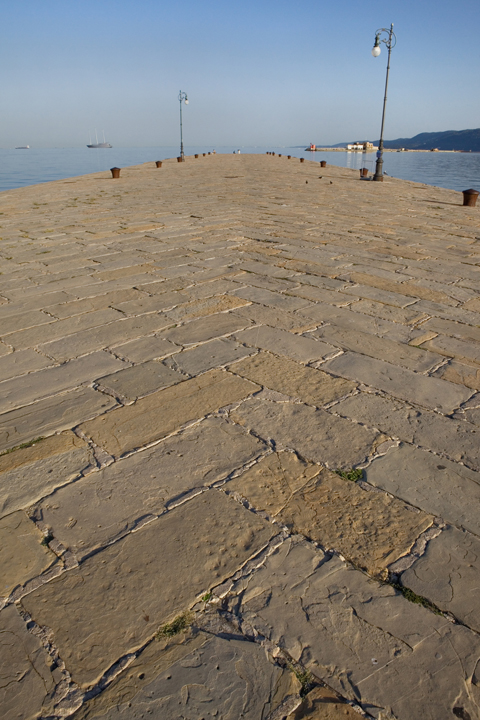 Molo Audace, Trieste, Italy, 2024