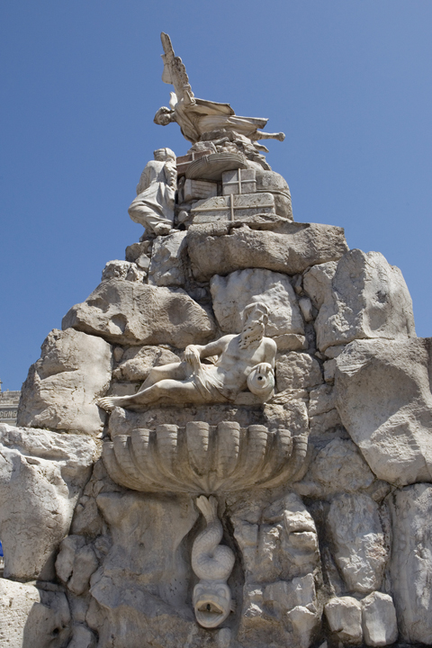 Fontana dei Quattro Continenti, Trieste, Italy, 2024