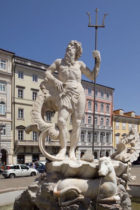 La Fontana del Nettuno, Trieste, Italy, 2024