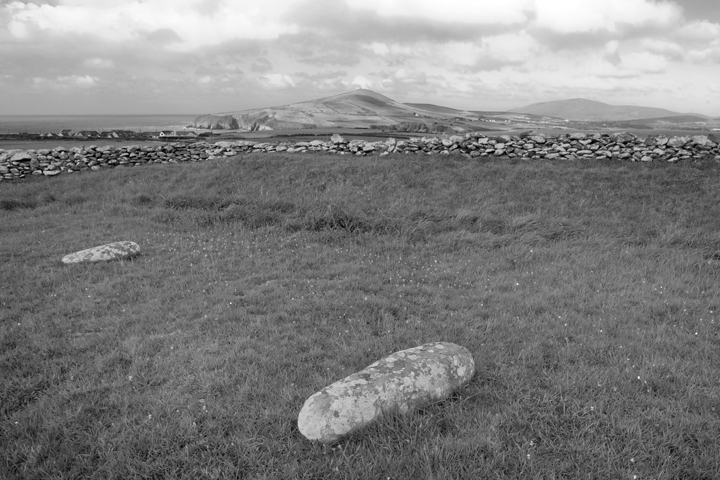 Ballintaggart Ogham Stone, Kerry, Ireland, 2024