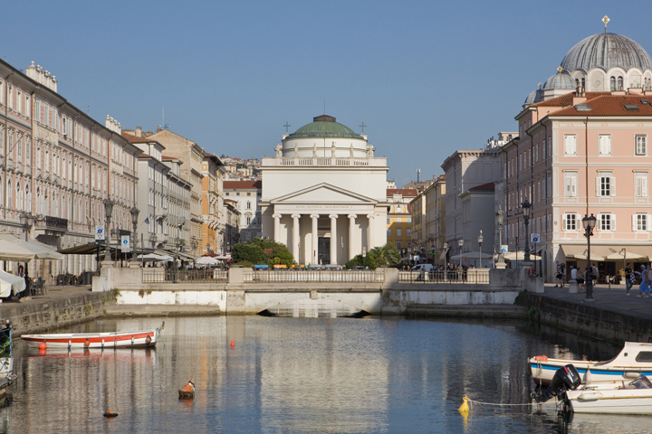 Canal Grande, Trieste, Italy, 2024