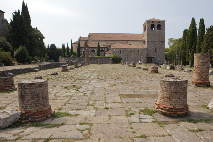 Foro Romano, Trieste, Italy, 2024