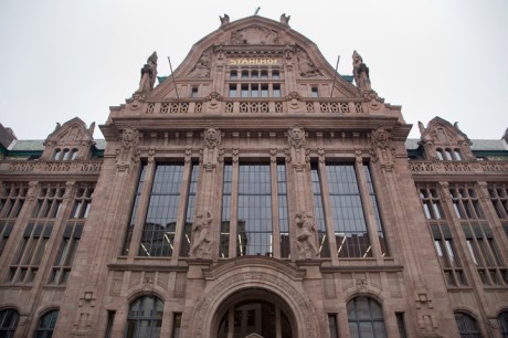 Stalhof, Düsseldorf, Germany, February 2025